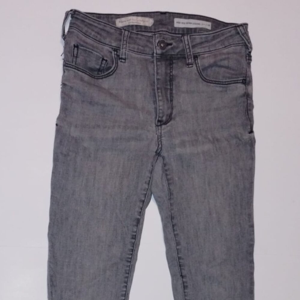 Anthropologie Pilcro & The Letterpress Grey jeans Size 28 Preowned